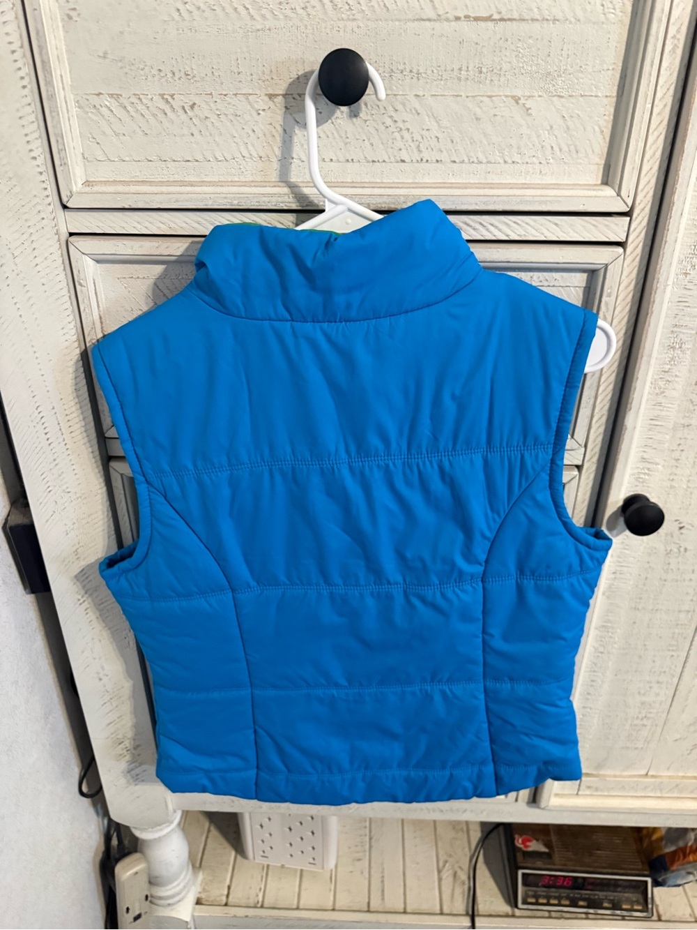Aeropostale Bright Blue Puffer Vest